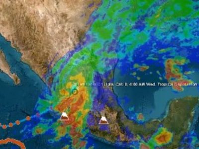 Al menos un muerto por el paso del huracán Lidia en Nayarit (Video)