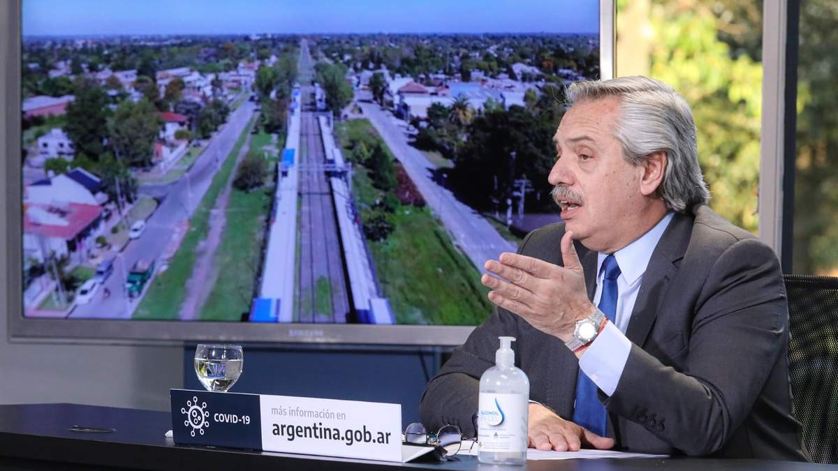 El presidente de la Nación, Alberto Fernández. Fuente: (Twitter)