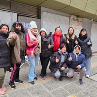 Exempleadas provinciales bloquean entrada del Ministerio de Hacienda: “Que nos devuelvan el laburo”