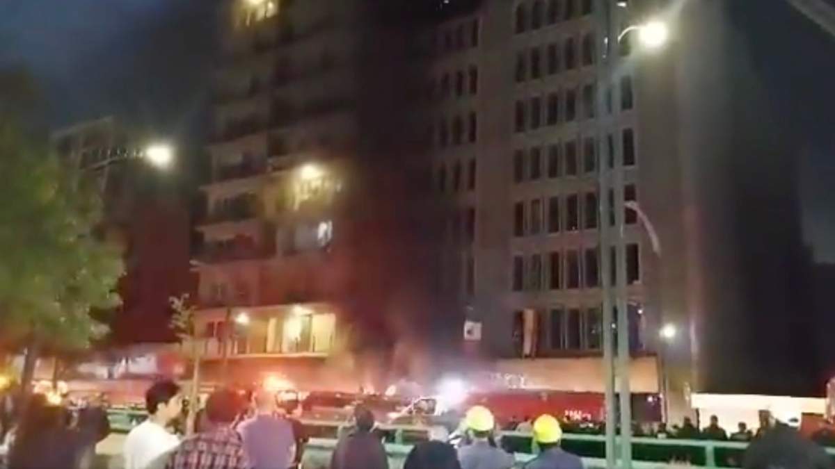 Incendio en el hotel Segovia Regency, en la colonia Roma Norte, 10 de julio de 2023