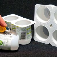 No tires los envases de yogur vacíos, transformalos en esta genial y útil idea para decorar tu jardín