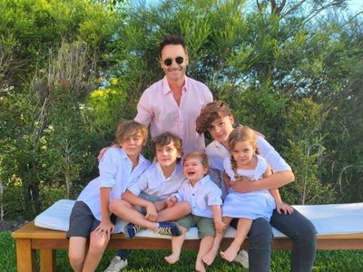 Benjamín Vicuña sorprendió con una tierna foto de sus hijos