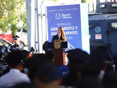 Aguascalientes fortalece blindaje con más equipamiento y nuevas tecnologías