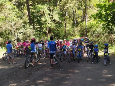 Se inauguró un bike park en el Parque Nacional Lanín