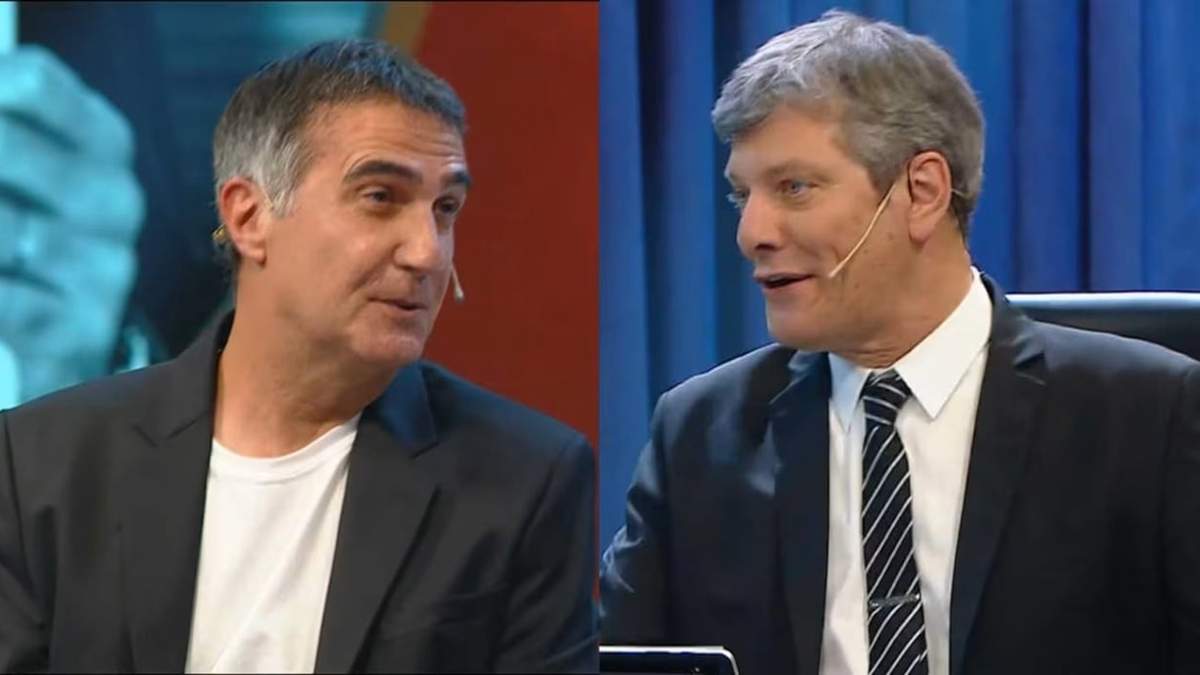 Pergolini y Laje tuvieron una entrevista.