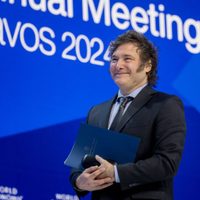 Javier Milei regresó al país, tras su gira en Davos