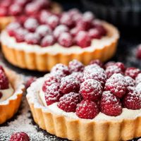 Mini tartitas con mermelada de frambuesa: la receta dulce y baja en calorías que te va a tentar