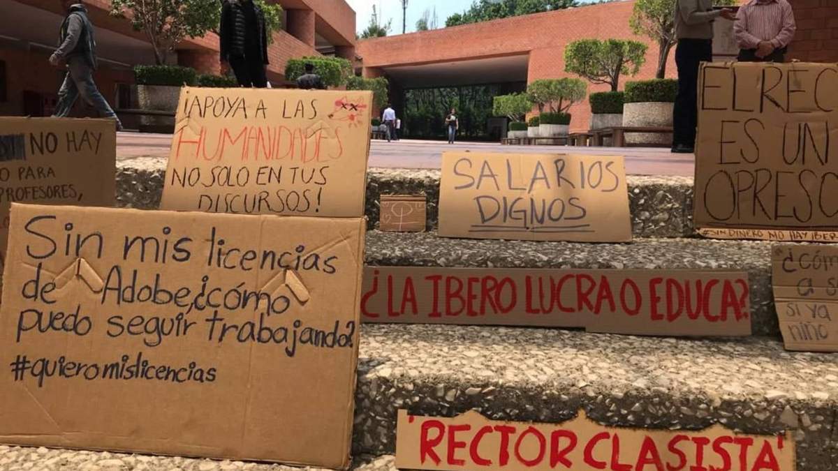 Protestas estudiantiles en la UNAM