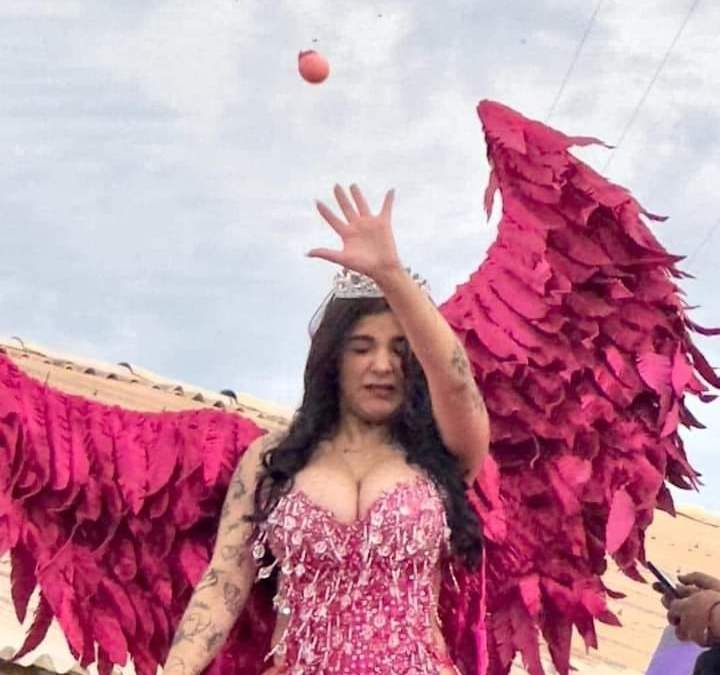 Karely Ruiz, en el Carnaval de Guaymas, Sonora