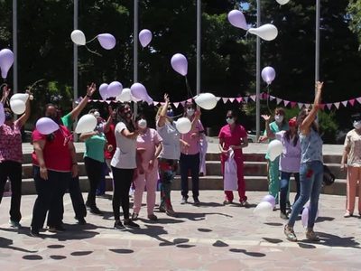 Emotivo acto en Zapala recordando a la licenciada en Enfermería Liliana Parada