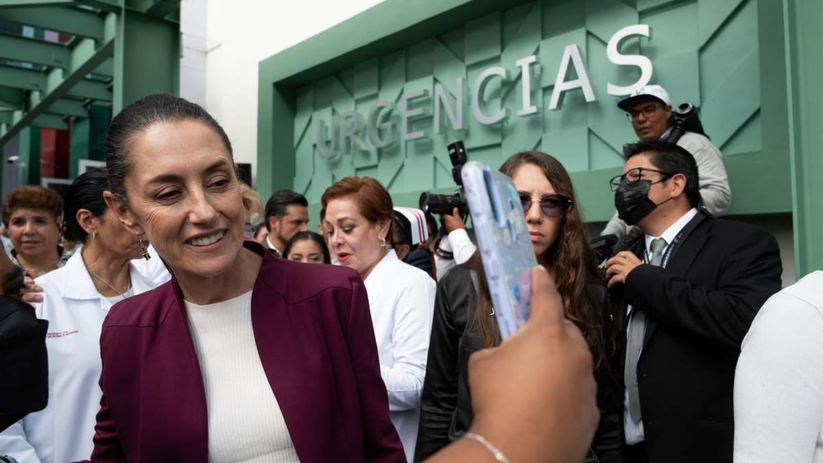 Claudia Sheinbaum, en la inauguración del Hospital Cuajimalpa