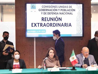 En comisiones avanzan cambios a la Ley de Seguridad Nacional sobre agentes extranjeros