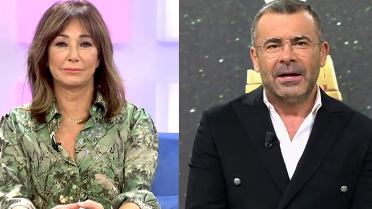 Ana Rosa Quintana y Jorge Javier Vázquez. Fuente: (Twitter)