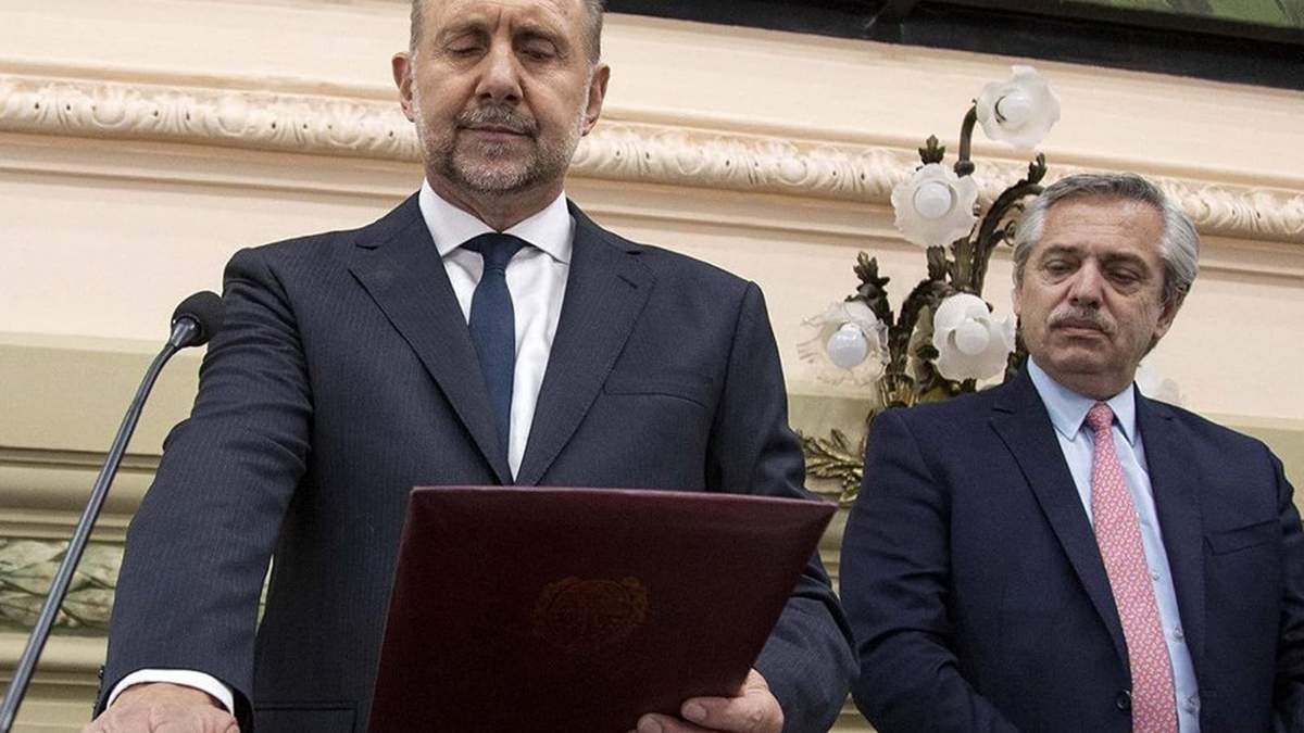 Perotti y Fernández. Fuente: (Twitter)