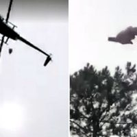 Apareció y confesó quien tiró el cordero desde el helicóptero: "Salió mal, pido perdón"