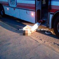 Asaltan autobús sobre la autopista México-Pachuca; hay un muerto y dos lesionados