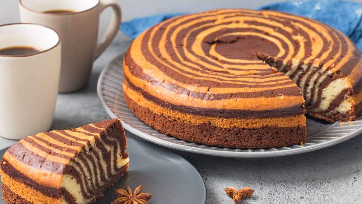 Torta cebra. Fuente: (Pequerecetas)