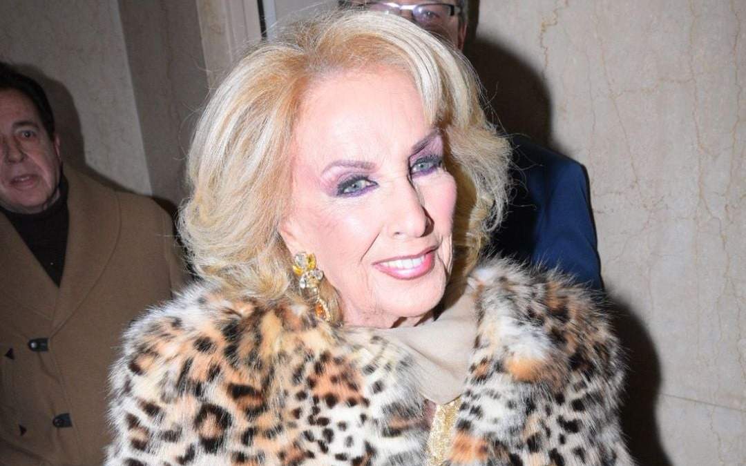 Mirtha Legrand. Fuente: (Mono Gómez, Minuto Neuquén)