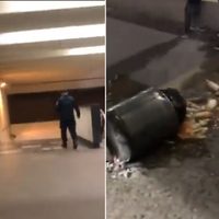 Culpan a policía por tirar olla de tamales de adulto mayor que los vendía afuera del Metro