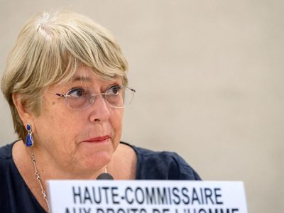 Michelle Bachelet terminó su visita a China y aclaró que no fue una investigación
