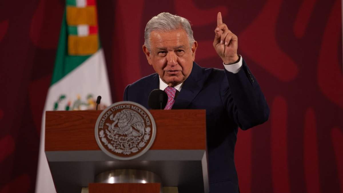 El presidente López Obrador