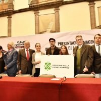 Sheinbaum presenta nuevo logo de su gobierno; imagen turística "CDMX" se mantiene