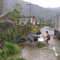 El supertifón “Pepito” se aleja de Filipinas sin dejar víctimas, pero sí cuantiosos daños materiales