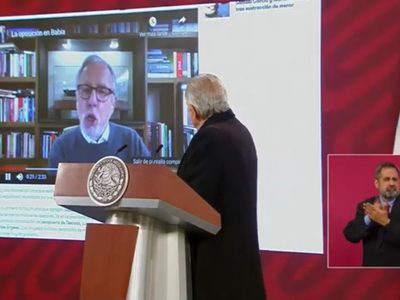 AMLO pide que transmitan comentario de López-Dóriga y destaca el "cambio de opinión" del periodista