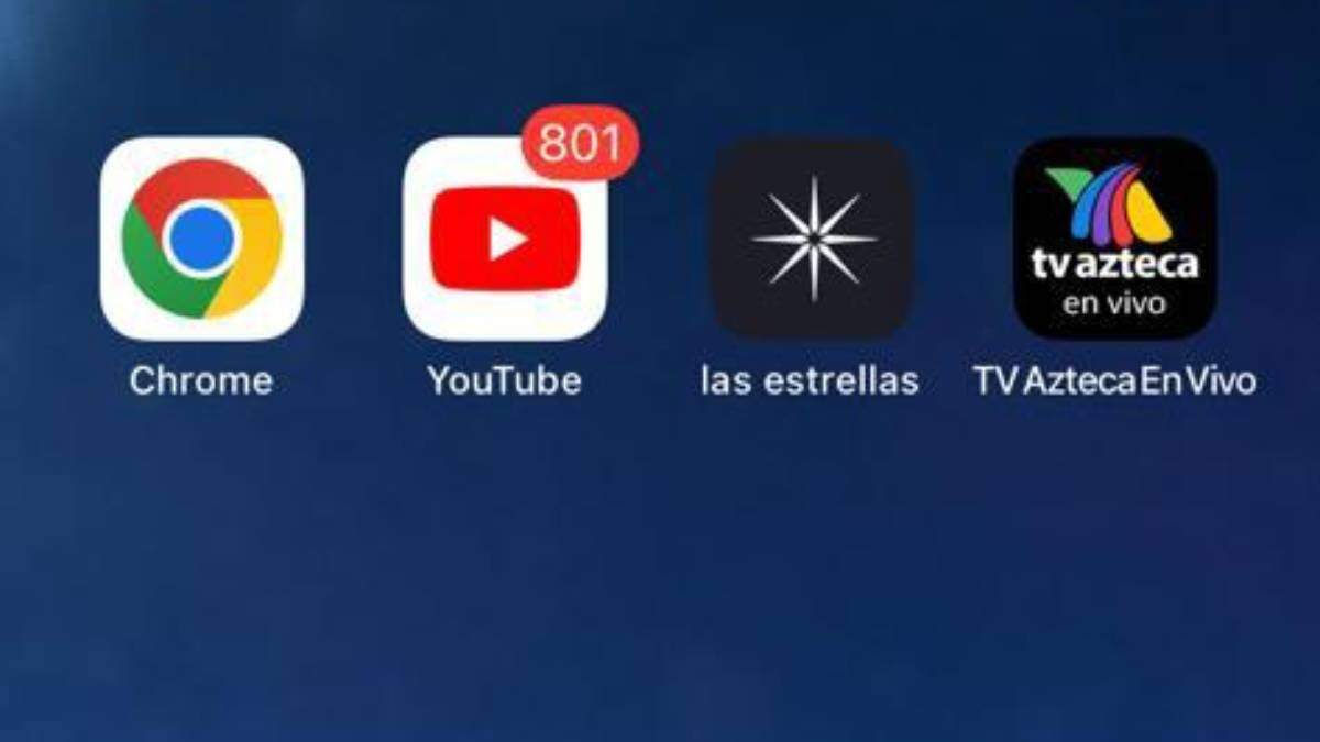 App de Google, YouTube, Televisa y Tv Azteca