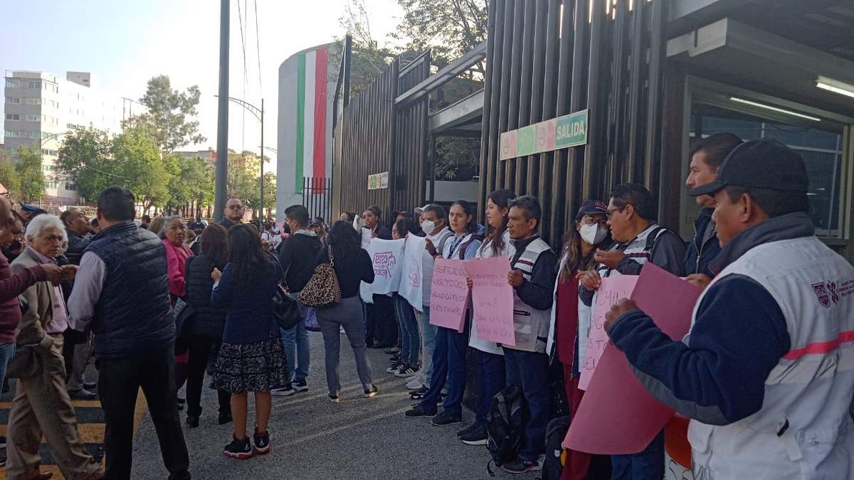 La protesta en Torre Insignia