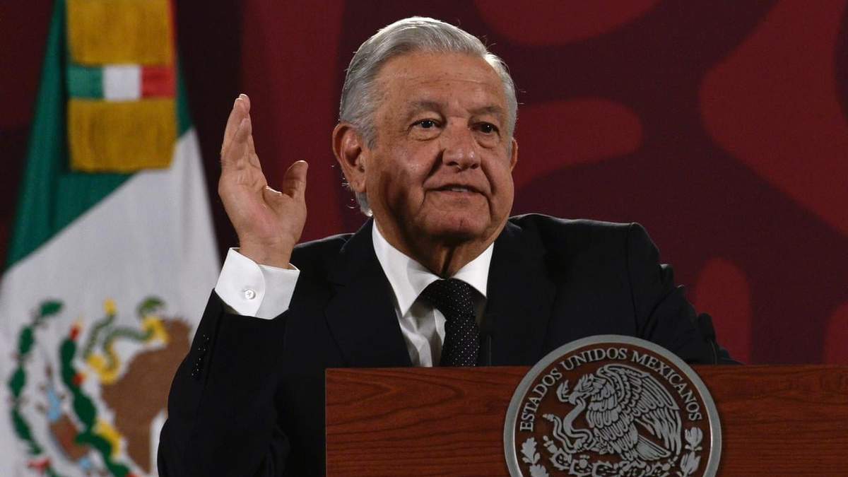 El presidente López Obrador