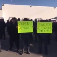 Puebla: paran policías estatales; reclaman aumento salarial y cese de mandos