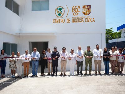 Abelina López fortalece modelo de seguridad, justicia cívica y prevención en Acapulco