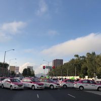 Taxistas protestan contra Apps y generan caos en la CDMX; SSC lanza operativo