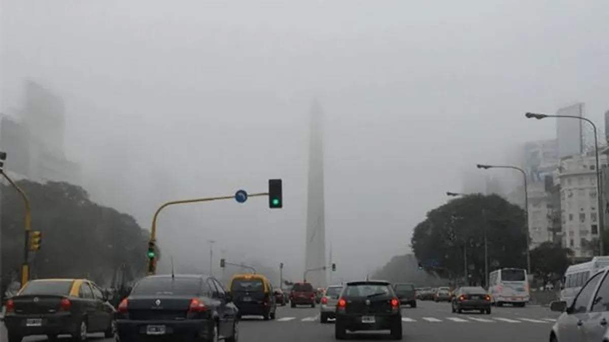 Niebla.Fuente: (Instagram)