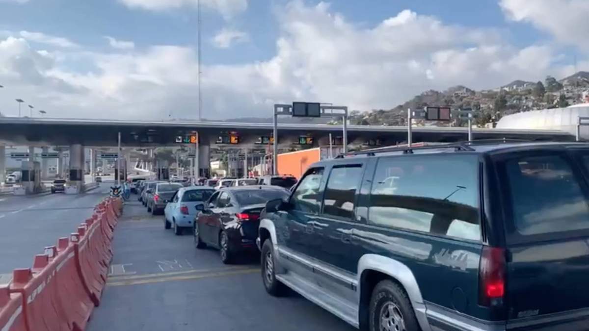 En la caseta de la autopista México-Cuernavaca