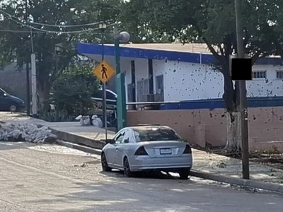 Disparan contra caseta de policía en Culiacán; van 24 elementos asesinados desde septiembre