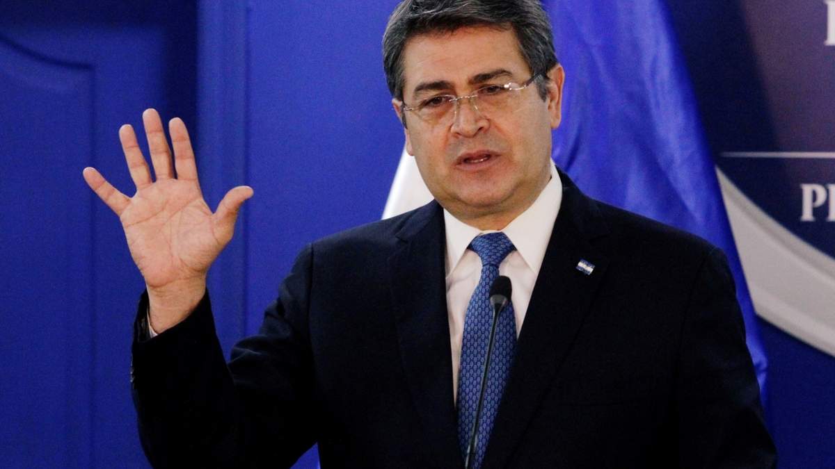 Presidente de Honduras, Juan Orlando Hernández. Fuente: (Twitter).