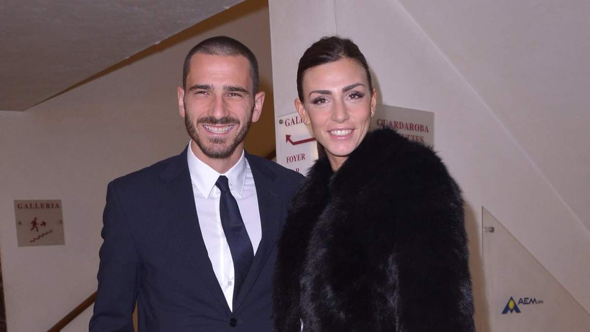Martina Maccari y Leonardo Bonucci. Fuente: (Instagram)
