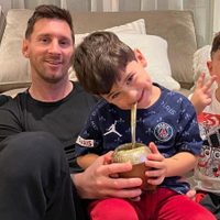 En sus tiempos libres: el juego que Lionel Messi practica junto a sus hijos
