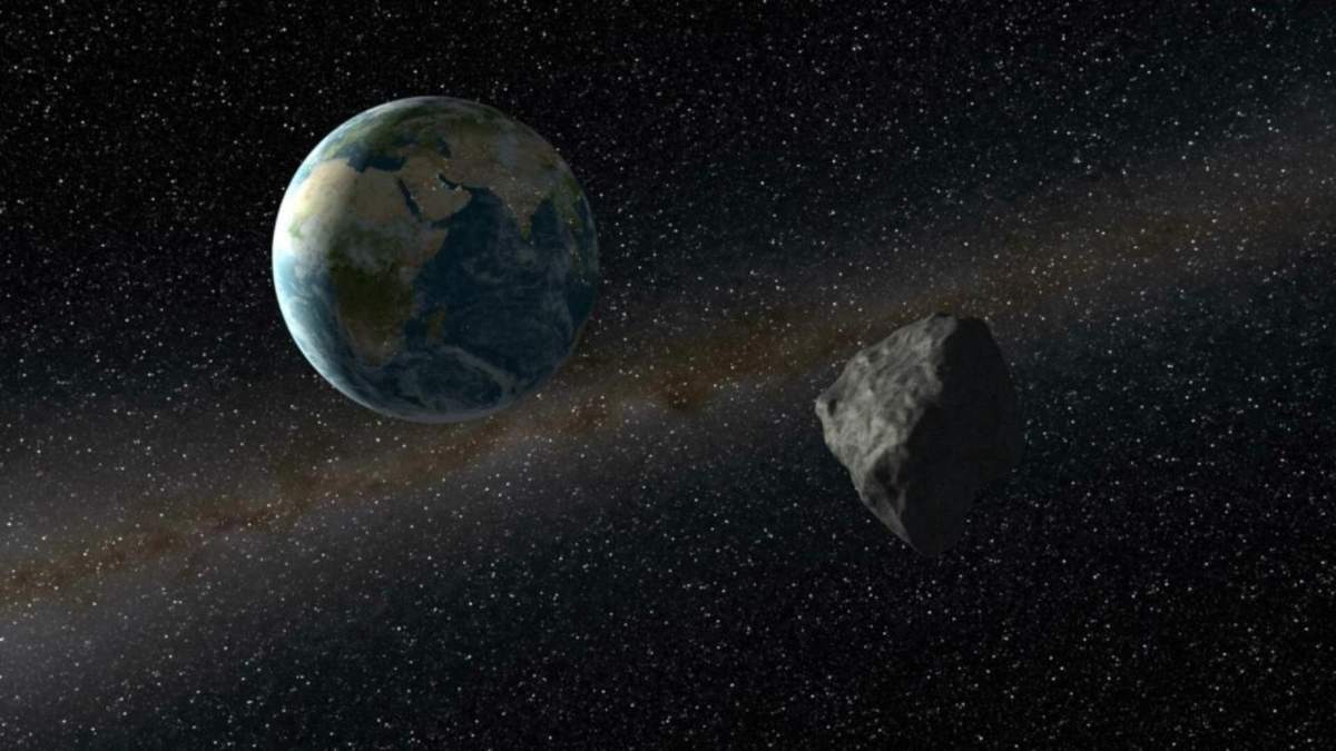 Reacreación de un asteroide cerca de la Tierra