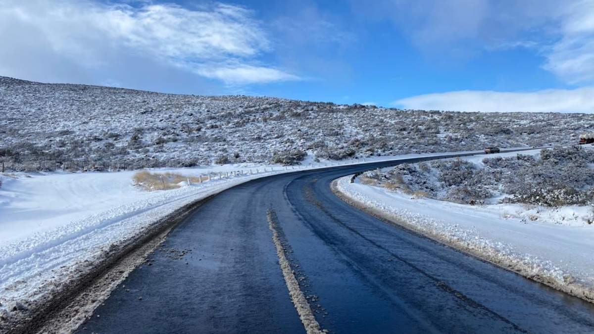 Así está la ruta nacional 237. Fuente: Vialidad Nacional