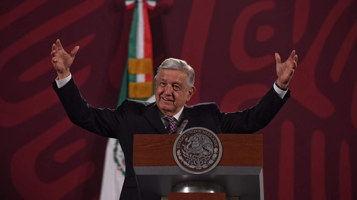 El presidente en su conferencia del martes