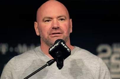 En esta foto de archivo del 2 de noviembre de 2018, el presidente de UFC, Dana White, habla en una conferencia de prensa en Nueva York