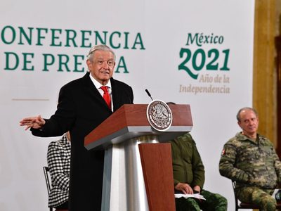 AMLO anuncia que "una telefónica" pagó impuestos por 28 mil mdp