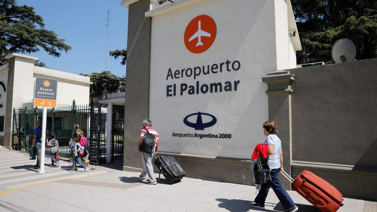 Aeropuerto de El Palomar. Fuente: (Twitter)