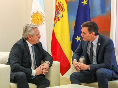 Alberto Fernández recibirá al presidente de España en la Casa Rosada
