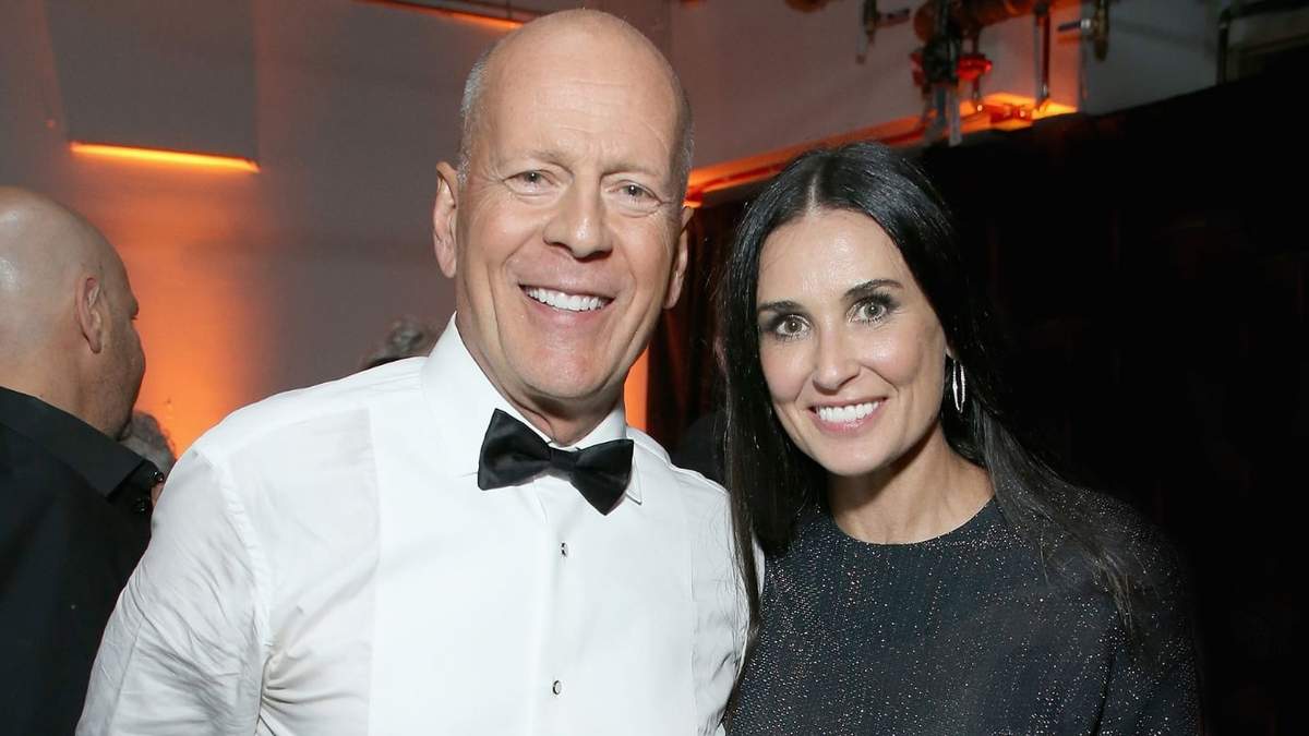 Bruce Willis y Demi Moore. Fuente: (Instagram)