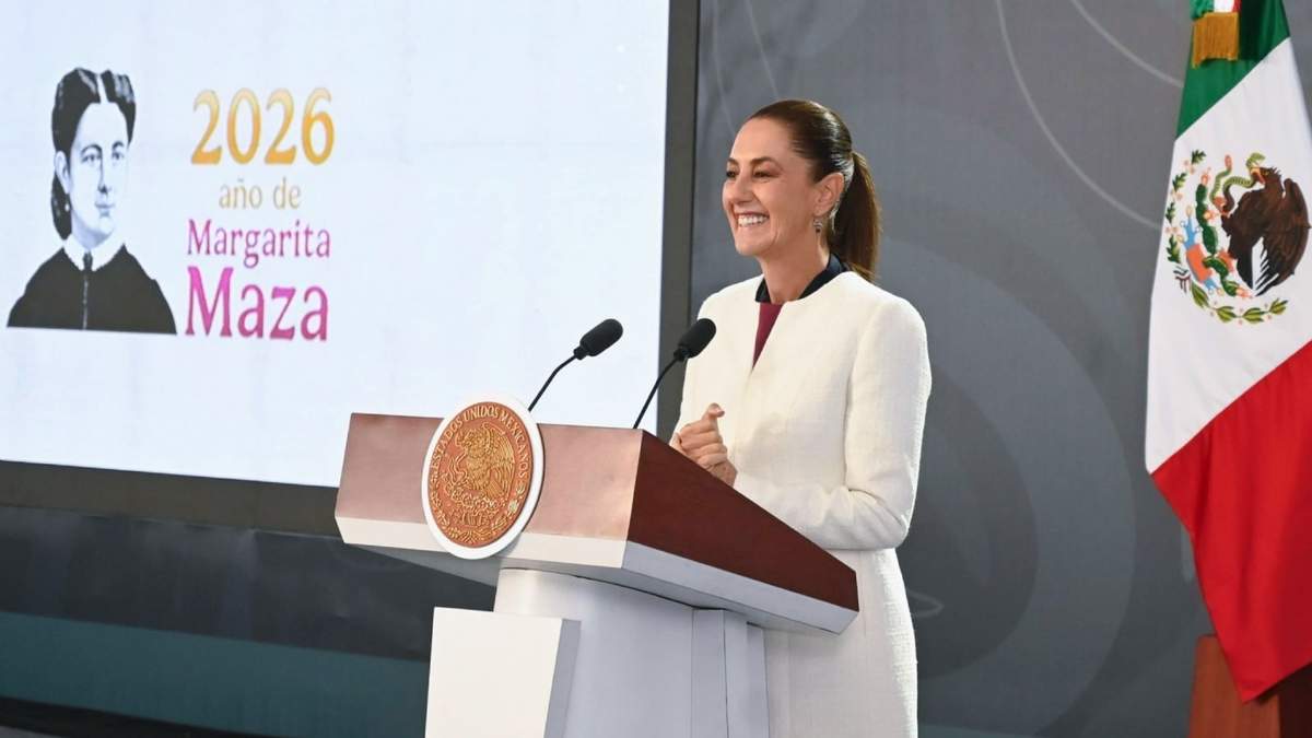 La presidenta Claudia Sheinbaum en la mañanera desde Morelos