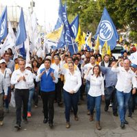 Candidatos del PAN en Puebla se desmarcan de Ricardo Anaya, y promueven voto diferenciado